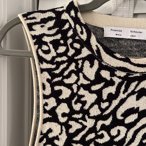 Proenza Schouler White Label animal print sleeveless dress - Picture 3 of 7